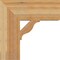 Ekena Millwork Funston Block Rough Sawn Bracket, Western Red Cedar, 6"W x 18"D x 18"H BKT06X18X18FST05RWR - alternate 2
